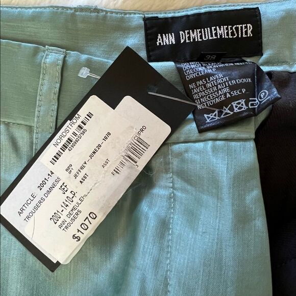 ANN DEMEULEMEESTER High-waisted straight leg trousers Size FR 38 / US 6 - Picture 9 of 16